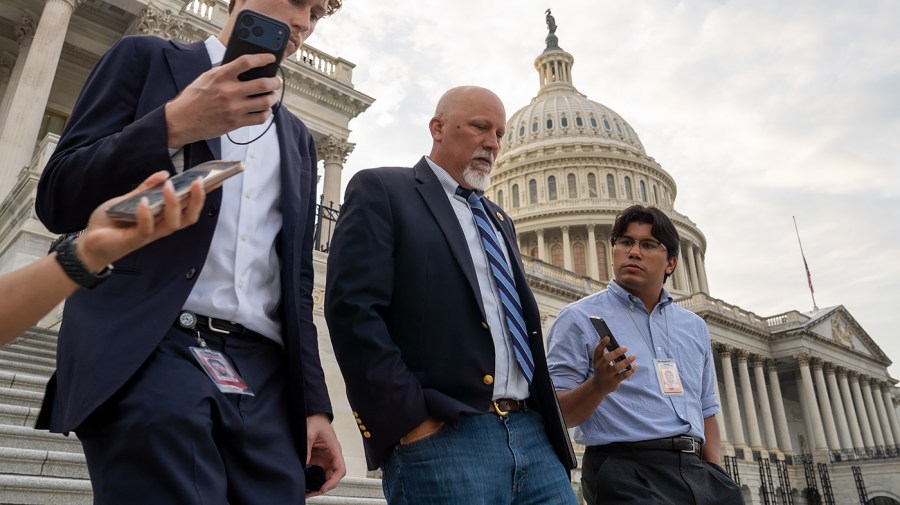GOP hardliners threaten rebellion over stopgap funding bill roychip 083126nk01 w