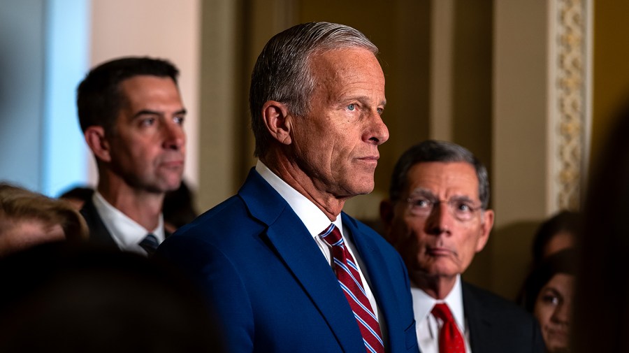 Thune says he worries about losing Senate majority: ‘I’m a realist’ thunejohn 080426nk03 w