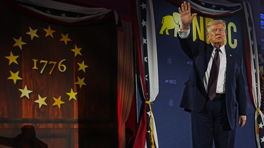 Trump’s campaign funding colossus is the midterms’ biggest unknown  trump donald 03262026 AP26085044560203 2