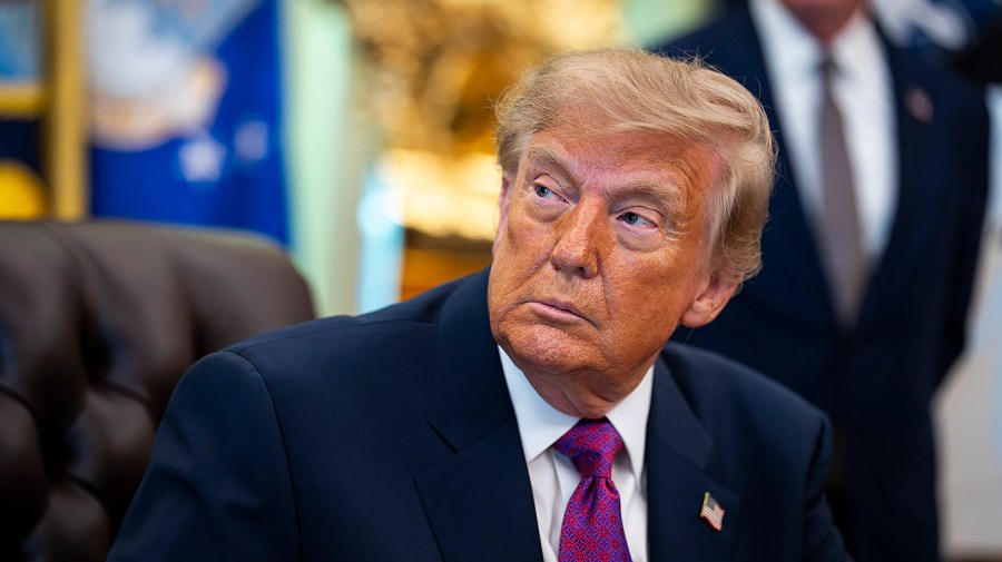 Trump approval mired at lowest level of political career: Survey trumpdonald 082726upi01 w