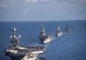 US Deploys USS Roosevelt Strike Group, Additional Marines To Middle East
